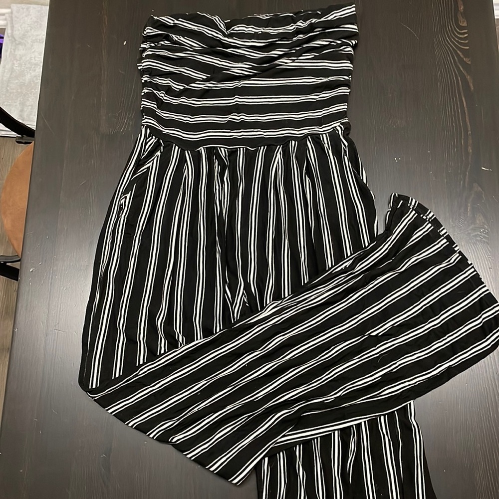 Strapless jumpsuit